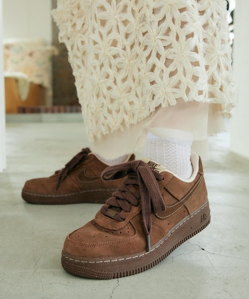 靴 Nike Women's Air Force 1 '07 \"Cacao Wow\" NIKE WMNS AIR FORCE 1 '07 