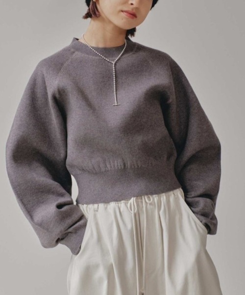 トップス TODAYFUL Compact Raglan Knit TODAYFUL / トゥデイフル】Compact Raglan Knit：ニット（ニット