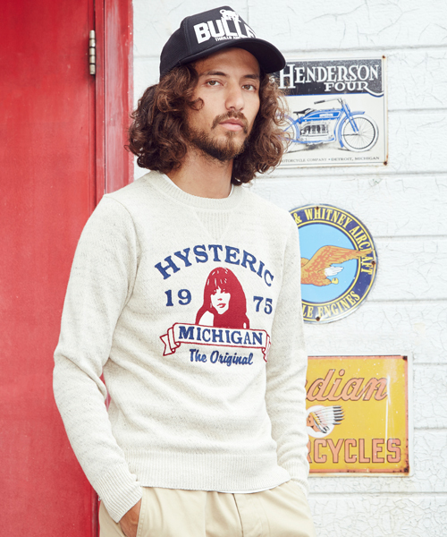 HYSTERIC GLAMOUR（ヒステリックグラマー）の「MICHIGAN ORIGINAL刺繍 