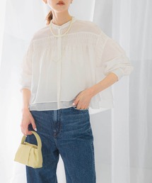 URBAN RESEARCH ROSSO WOMEN | ピンタックショートレイヤードブラウス(シャツ/ブラウス)