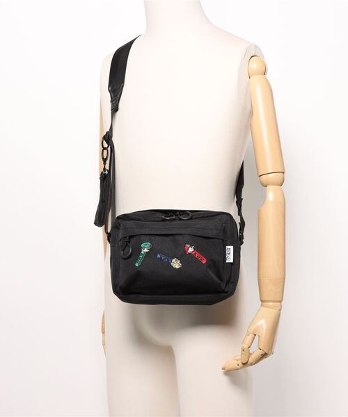 SALON de RUBAN（サロンドルヴァン）の「【SALON de RUBAN / サロン ド ルヴァン】 × PEZ ショルダーバッグ ポーチ付き（ショルダーバッグ・レディース・ブラック/ブラウン系その他/グレー・FREE）」の4枚目の写真