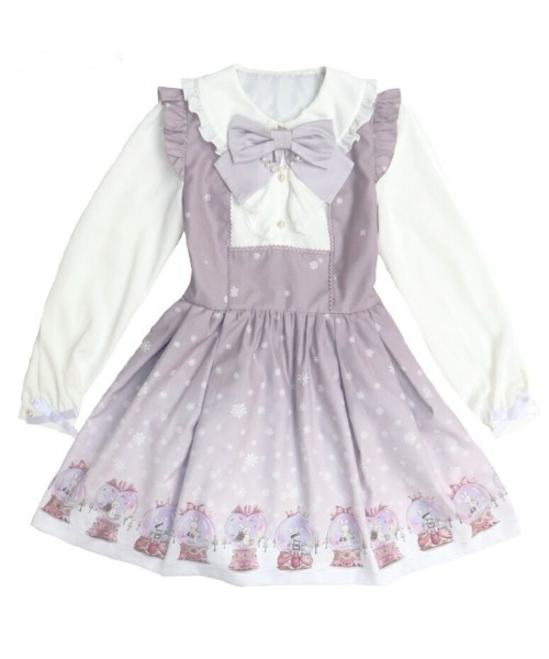 Secret Honey（シークレットハニー）の「スノードーム柄ラッフル