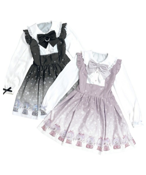 Secret Honey（シークレットハニー）の「スノードーム柄ラッフル