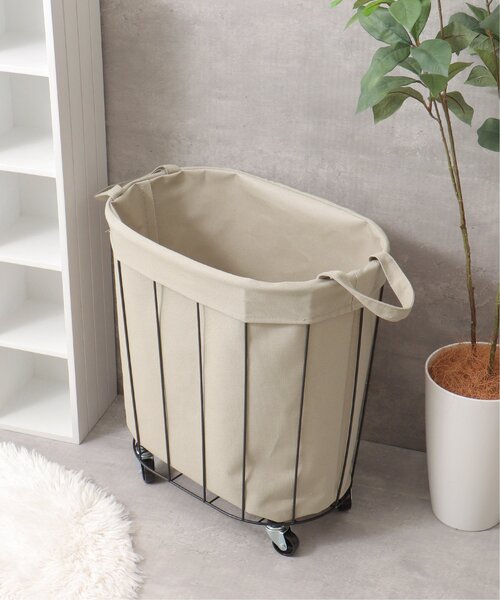 【セール】ランドリーバスケット オーバル（収納グッズ）｜notch.（ノッチ）
