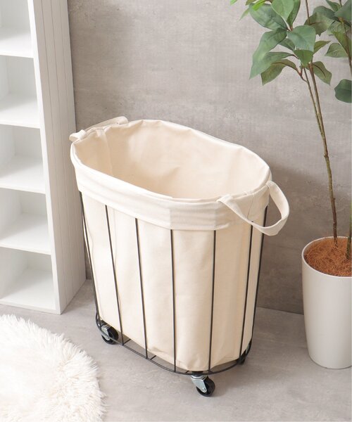 【セール】ランドリーバスケット オーバル（収納グッズ）｜notch.（ノッチ）
