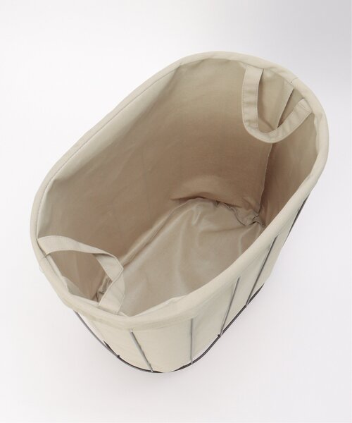 【セール】ランドリーバスケット オーバル（収納グッズ）｜notch.（ノッチ）