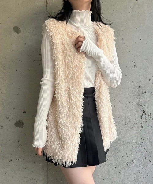 merrylatte（メリーラテ）の「プリーツミニスカート（スカート・レディース・ブラウン/ブラック・MEDIUM/SMALL/X-SMALL/LARGE/X-LARGE）」の3枚目の写真
