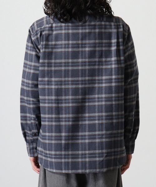 GERRY（ジェリー）の「GERRY アムンゼン フランネル チェックシャツ（シャツ/ブラウス・メンズ・ブラウン系/グレー系/グリーン系/ブルー系・LL/M/L）」の22枚目の写真