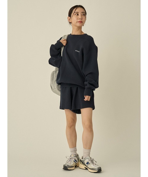 emmi（エミ）の「ポンチギャザーボディーバックパック（バックパック/リュック・レディース・ネイビー/ライトグレー・FREE）」の21枚目の写真