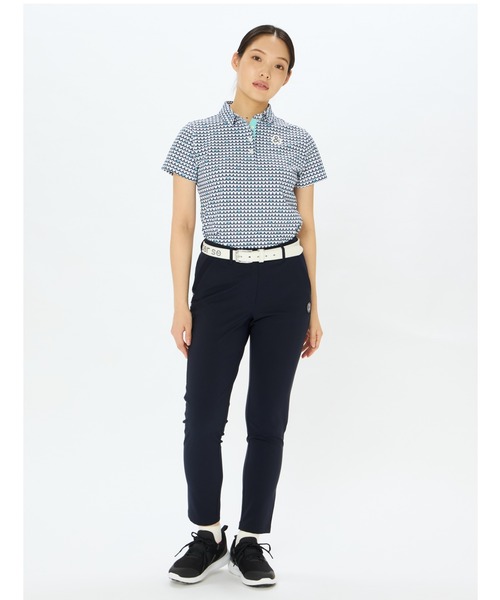 美品　アンパスィ and per se レディース　総柄パンツ 中古 レディース アンパスィ and per se パンツ L 白×グレー