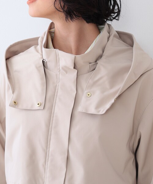 INDIVI（インディヴィ）の「【撥水／UVケア】マルチWAYマウンテンパーカ（ブルゾン・レディース・グリーン系/ベージュ/ネイビー・05/13/15 /36/38/40/19）」の10枚目の写真