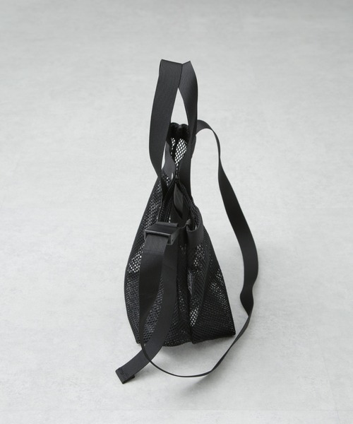 Drifter(ドリフター)の「Drifter/別注 NU MESH TOTE(トートバッグ・レディース・グレー/ベージュ/ブラック・FREE)」の7枚目の写真