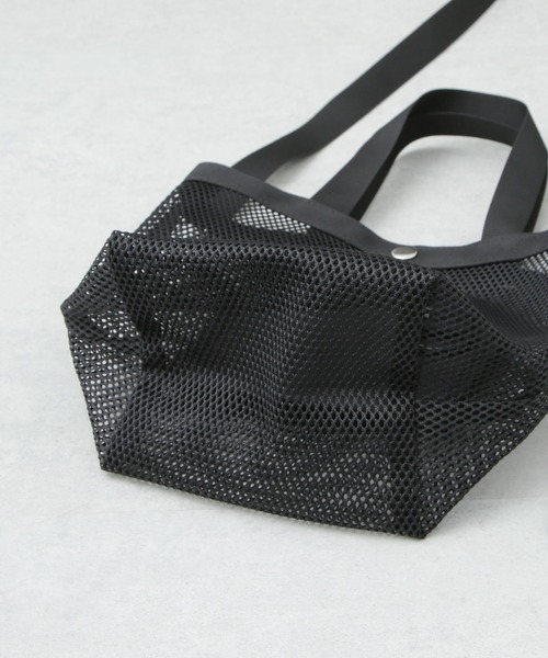 Drifter(ドリフター)の「Drifter/別注 NU MESH TOTE(トートバッグ・レディース・グレー/ベージュ/ブラック・FREE)」の10枚目の写真