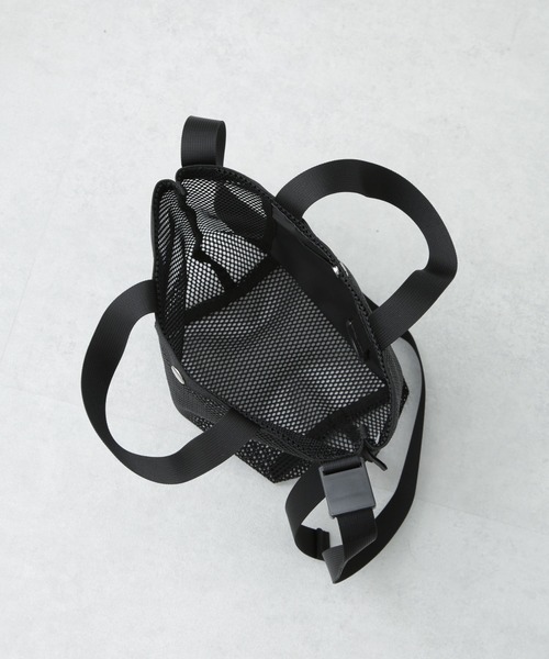 Drifter(ドリフター)の「Drifter/別注 NU MESH TOTE(トートバッグ・レディース・グレー/ベージュ/ブラック・FREE)」の9枚目の写真