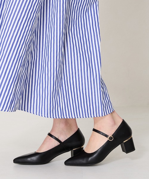 WA ORiental TRaffic(ダブルエーオリエンタルトラフィック)の「ポインテッドトゥストラップパンプス 52103(パンプス・レディース・ホワイト/グリーン/ブラック・40/38/39/41/42/35/36/37/34)」の18枚目の写真