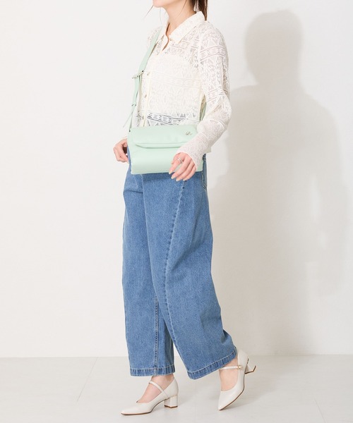 WA ORiental TRaffic（ダブルエーオリエンタルトラフィック）の「ポインテッドトゥストラップパンプス 52103（パンプス・レディース・ホワイト/グリーン/ブラック・40/38/39/41/42/35/36/37/34）」の5枚目の写真