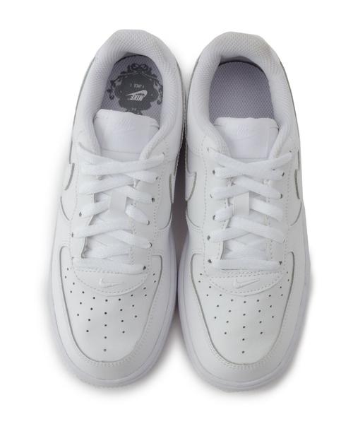 green label relaxing（グリーンレーベルリラクシング）の「NIKE フォース1　17cm-21cm◆（スニーカー・キッズ・ホワイト・17cm/21cm/20cm/18cm/19cm）」の2枚目の写真