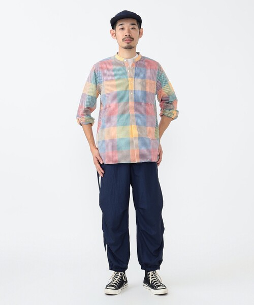 BEAMS PLUS(ビームスプラス)の「ミリタリー アスレチック パンツ(その他パンツ・メンズ・ネイビー/グレー・S/M/L)」の6枚目の写真