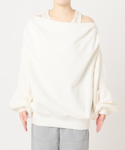 CITYSHOP（シティーショップ）の「DESIGN NECK PULLOVER：スウェット