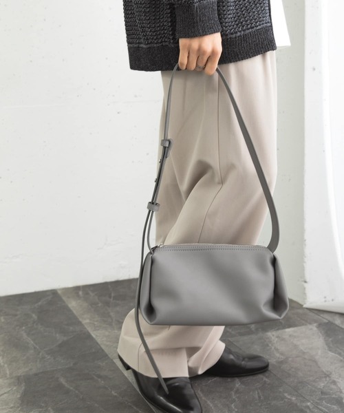 SENSE OF PLACE by URBAN RESEARCH（センスオブプレイスバイアーバンリサーチ）の「FLジップショルダーバッグ（ショルダーバッグ・メンズ・ブラック/グレー/ミント・ONE）」の4枚目の写真