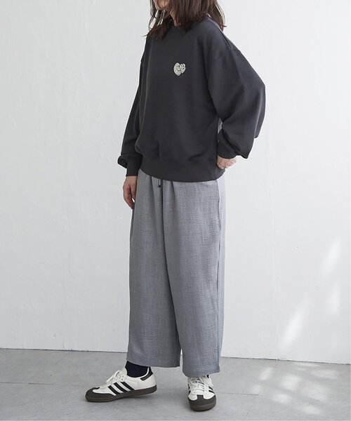 VENCEEXCHANGE（ヴァンスエクスチェンジ）の「ハートスウェット（スウェット・レディース・グレー/ライトグレー/ネイビー/チャコール・FREE）」の14枚目の写真