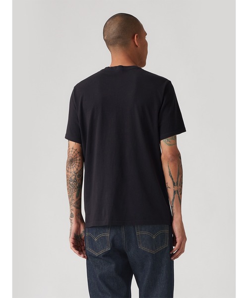 Levi's（リーバイス）の「Levi's/リーバイス リラックスフィット Tシャツ（Tシャツ/カットソー・メンズ・ブラック・S/M/L/XL）」の2枚目の写真