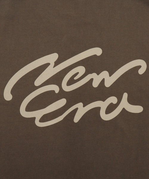 NEW ERA（ニューエラ）の「ニューエラ 半袖Tシャツ オーバーサイズ 手書き風ロゴ（Tシャツ/カットソー・メンズ・ブラック/ブラウン/ホワイト・XXL/XL/L/M/S）」の15枚目の写真