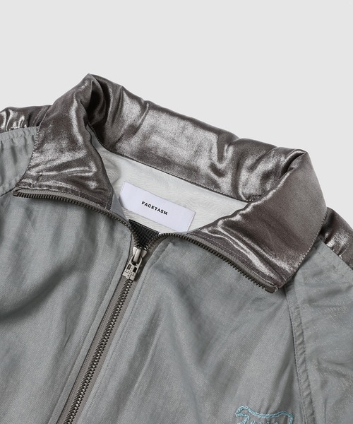 FACETASM（ファセッタズム）の「METALLIC TRACK JACKET（その他アウター・メンズ・シルバー/ブロンズ・4/3）」の4枚目の写真