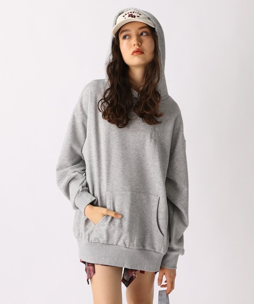 FOREVER 21（フォーエバー トゥエンティーワン）の「【2025SS】ヴィンテージライクフーディー（パーカー・レディース・グレー/ブラック・FREE）」の6枚目の写真