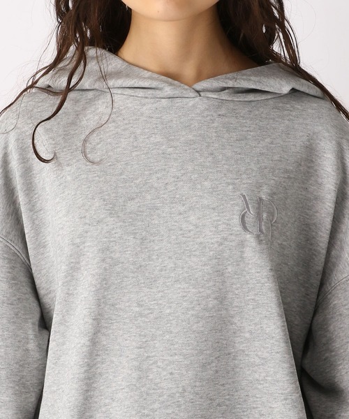 FOREVER 21（フォーエバー トゥエンティーワン）の「【2025SS】ヴィンテージライクフーディー（パーカー・レディース・グレー/ブラック・FREE）」の19枚目の写真