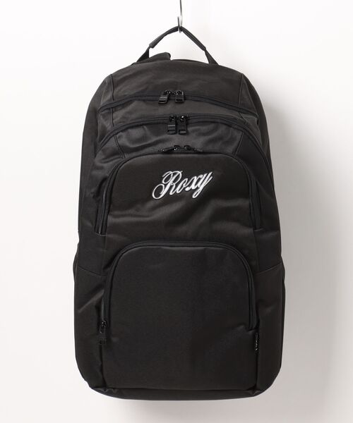 【 新品・未使用】ロキシーバックパックGO OUT レディースブラック リュック ムラサキスポーツ別注】ROXY/ロキシー バックパック GO OUT 撥水