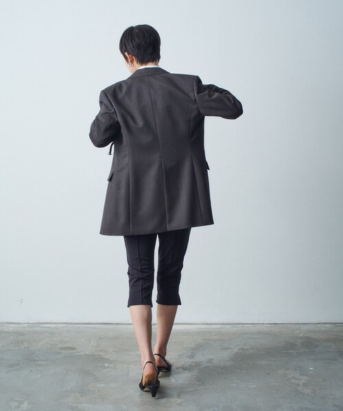 CODE A（コードエー）の「cropped leggings pants（その他パンツ・レディース・ブラック・36/38）」の10枚目の写真