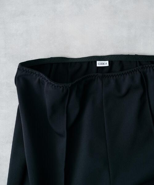 CODE A(コードエー)の「cropped leggings pants(その他パンツ・レディース・ブラック・36/38)」の10枚目の写真