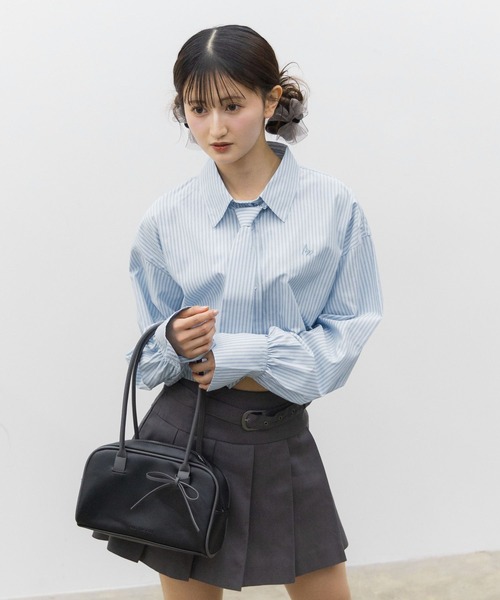 GLOBAL WORK（グローバルワーク）の「ミニボストンバッグ/AND YUA ANY