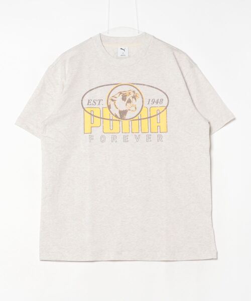 PUMA(プーマ)の「プーマ PUMA GRAPHICS MX SS Tシャツ_(Tシャツ/カットソー・メンズ・アイボリー/ブラック/ブルー・S/M/L/LL/3L)」の2枚目の写真