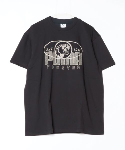 PUMA(プーマ)の「プーマ PUMA GRAPHICS MX SS Tシャツ_(Tシャツ/カットソー・メンズ・アイボリー/ブラック/ブルー・S/M/L/LL/3L)」の3枚目の写真