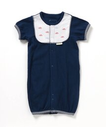 a*n様 新品 ロンパース ブルー 80 ロンパース（ブルー・ネイビー/青色系）ファッション通販 - ZOZOTOWN