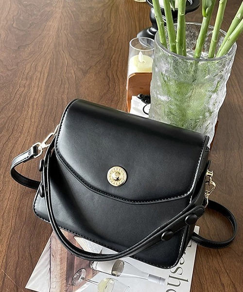 c.u.l（シーユーエル）の「レトロ 2WAY スクエア ショルダーバッグ cula1077（ハンドバッグ・レディース・アイボリー/ブラック・FREE）」の12枚目の写真