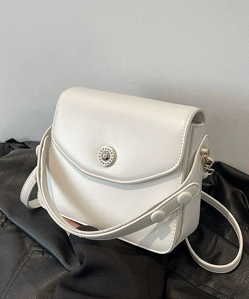 c.u.l（シーユーエル）の「レトロ 2WAY スクエア ショルダーバッグ cula1077（ハンドバッグ・レディース・アイボリー/ブラック・FREE）」の22枚目の写真