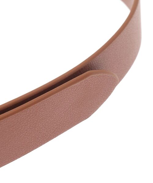 AMERICAN HOLIC（アメリカンホリック）の「スクエアバックルベルト（ベルト・レディース・ブラウン/ブラック・FREE）」の7枚目の写真