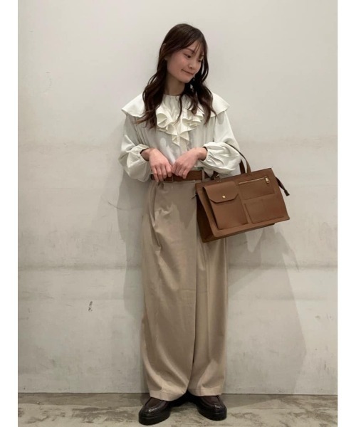 AMERICAN HOLIC（アメリカンホリック）の「スクエアバックルベルト（ベルト・レディース・ブラウン/ブラック・FREE）」の11枚目の写真