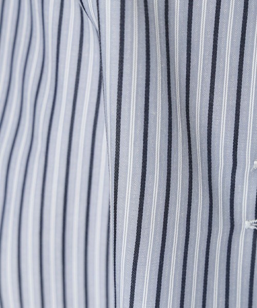 F i.n.t（フィント）の「ラビットカラーストライプシャツ/fint　フィント（シャツ/ブラウス・レディース・ホワイト×グリーン/ホワイト×ブルー・FREE）」の13枚目の写真