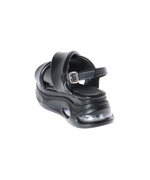 INGNI(イング)の「フロントクロスクリアソールスポサン(サンダル・レディース・ブラック/オフホワイト・M/L)」の11枚目の写真