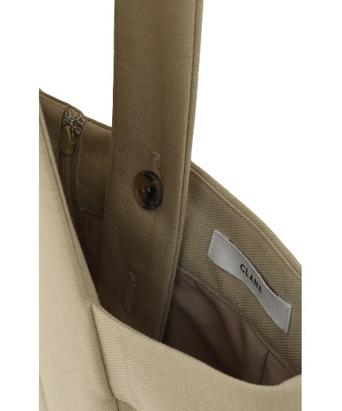 CLANE(クラネ)の「DEEP U NECK SALOPETTE(サロペット/オーバーオール・レディース・ベージュ/ストライプ・1/0/2)」の20枚目の写真