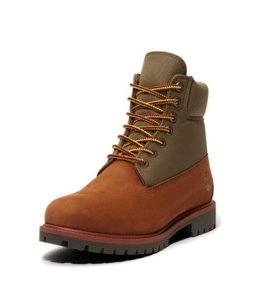 Timberland(ティンバーランド)の「Timberland 6-Inch Waterproof Boot(ティンバーランド ヘリテージ 6インチ ウォータープルーフ ブーツ)(ブーツ・メンズ・ブラウン系・25cm/25.5cm/26cm/26.5cm/27cm/27.5cm/28cm/28.5cm/29cm)」の7枚目の写真