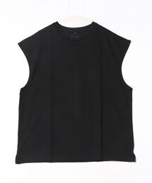 ANPAS | Dry Ponte Fabric Sleeveless Shirt/ドライポンチ ノースリーブ カットソー メンズ レディース(タンクトップ)