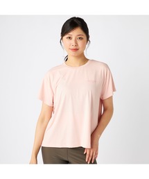 Marie claire sports マリクレールスポーツ 半袖 Tシャツ 接触冷感 UVカット 紫外線対策 フレンチ袖風 スポーツシャツ