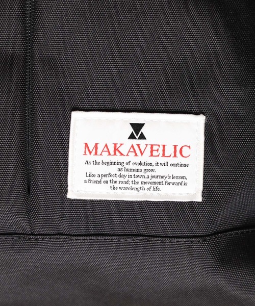 MAKAVELIC（マキャベリック）の「【RS】《MAKAVELIC》DOUBLE BELT PMD MIX DAYPACK（バックパック/リュック・レディース・ブラック・FREE）」の4枚目の写真