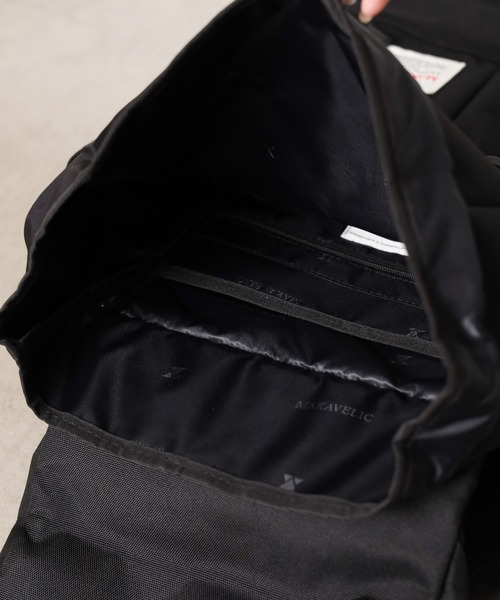 MAKAVELIC（マキャベリック）の「【RS】《MAKAVELIC》DOUBLE BELT PMD MIX DAYPACK（バックパック/リュック・レディース・ブラック・FREE）」の11枚目の写真