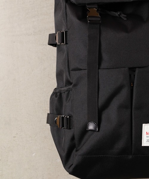 MAKAVELIC（マキャベリック）の「【RS】《MAKAVELIC》DOUBLE BELT PMD MIX DAYPACK（バックパック/リュック・レディース・ブラック・FREE）」の13枚目の写真